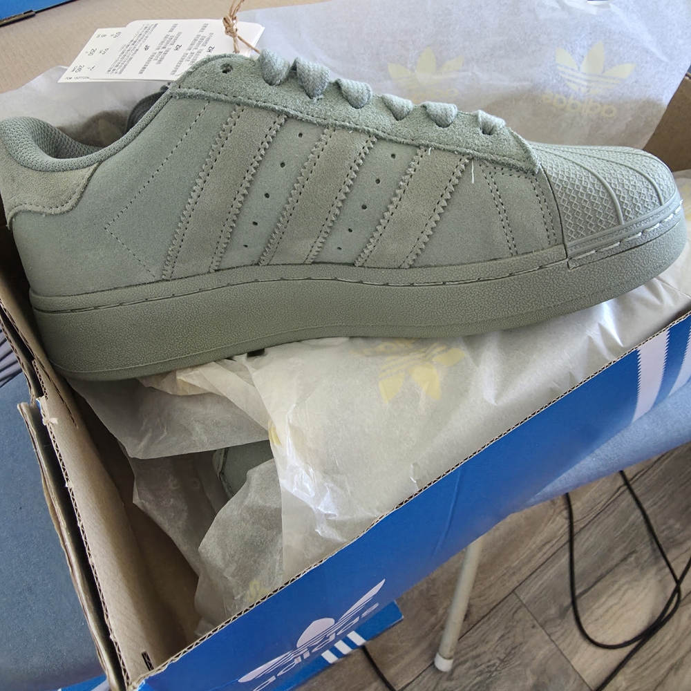 Adidas Women"s Green Sneakers